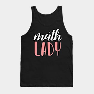 ath lady - math girl Tank Top